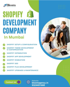 Shopify Website Development Company in Mumbai